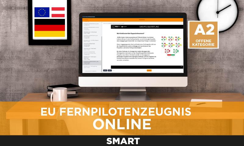 PROFLY EU Zeugnis A2 Smart Online Eigenstudium Bild 1
